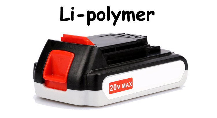 Lipo - power tool battery type