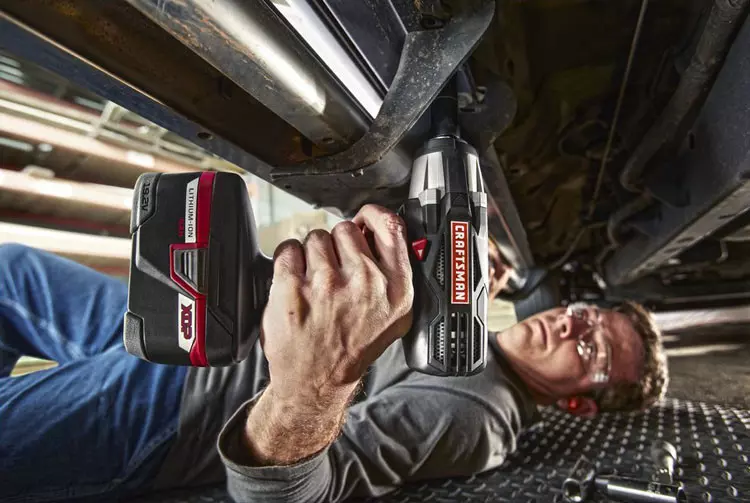 automotive cordless impact wrench