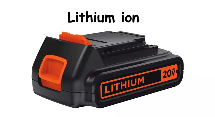 lithium-ion - power tool battery type