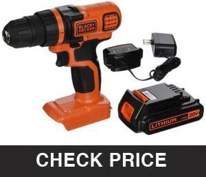 BLACK+DECKER LDX120C 20 Volt Cordless Drill