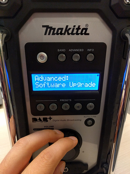 Makita dab radio software upgrade guide Powertoollab