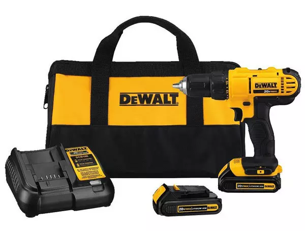Dewalt DCD771C2 20V Drill Driver Kit
