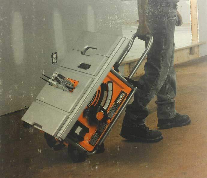 Ridgid R45161 10 in Compact Table Saw