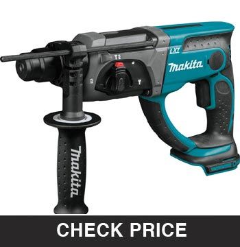 Makita XRH03Z cordless hammer drill for concrete