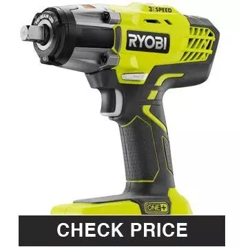 Ryobi P261 Cordless Impact Wrench For Lug Nuts