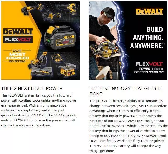 Flexvolt battery advantages