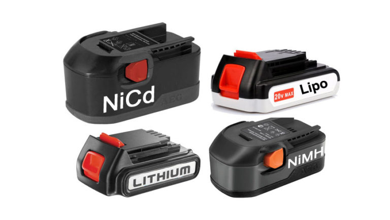 Best Power Tool Battery Types: NiCd VS NiMH VS li-ion VS li-polymer