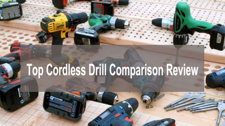 Drill comparison: What Is The Best Cordless Power Drill To Buy?