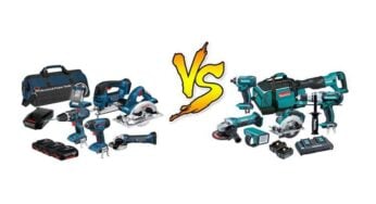 Makita vs Bosch Impact Driver and Hammer Drill and Circular Saw and Grinder