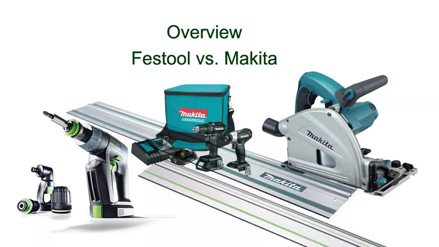 Festool vs. Makita