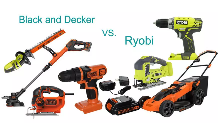 Ryobi vs Black and Decker