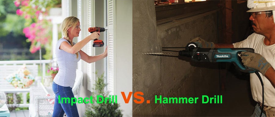 Impact Drill vs Hammer Drill