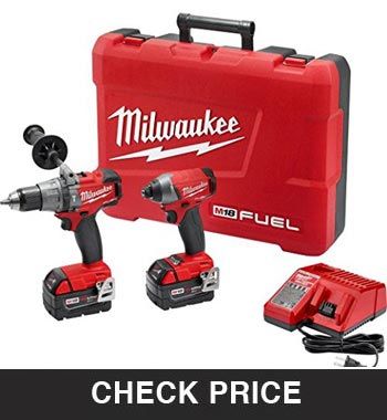 Milwaukee 2897 22 cordless hammer drill combo