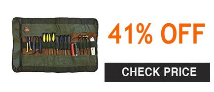 Bucket Boss Tool Roll in Brown