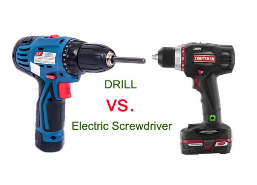 Electric screwdriver vs drill