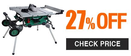 Hitachi C10RJ 10" 15-Amp Jobsite Table Saw