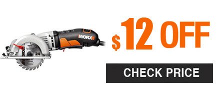 WORX WORXSAW 4-1/2" Compact Circular Saw
