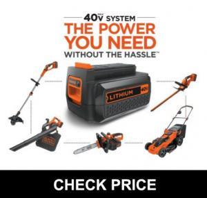Black Decker 20V and 40V MAX System