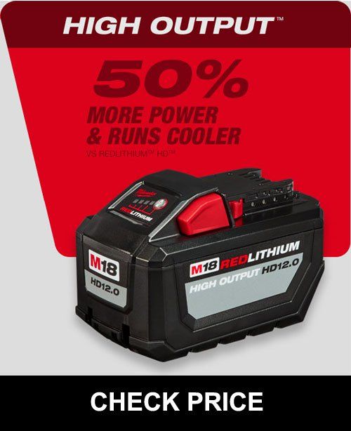 Milwaukee REDLITHIUMHIGH OUTPUT BATTERY