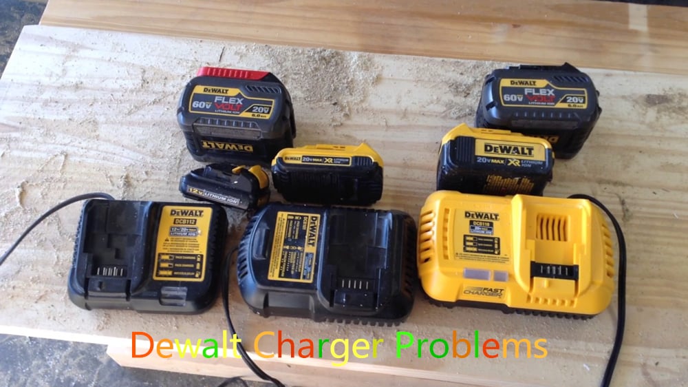 Common Dewalt Charger Problems and How to Deal with Them