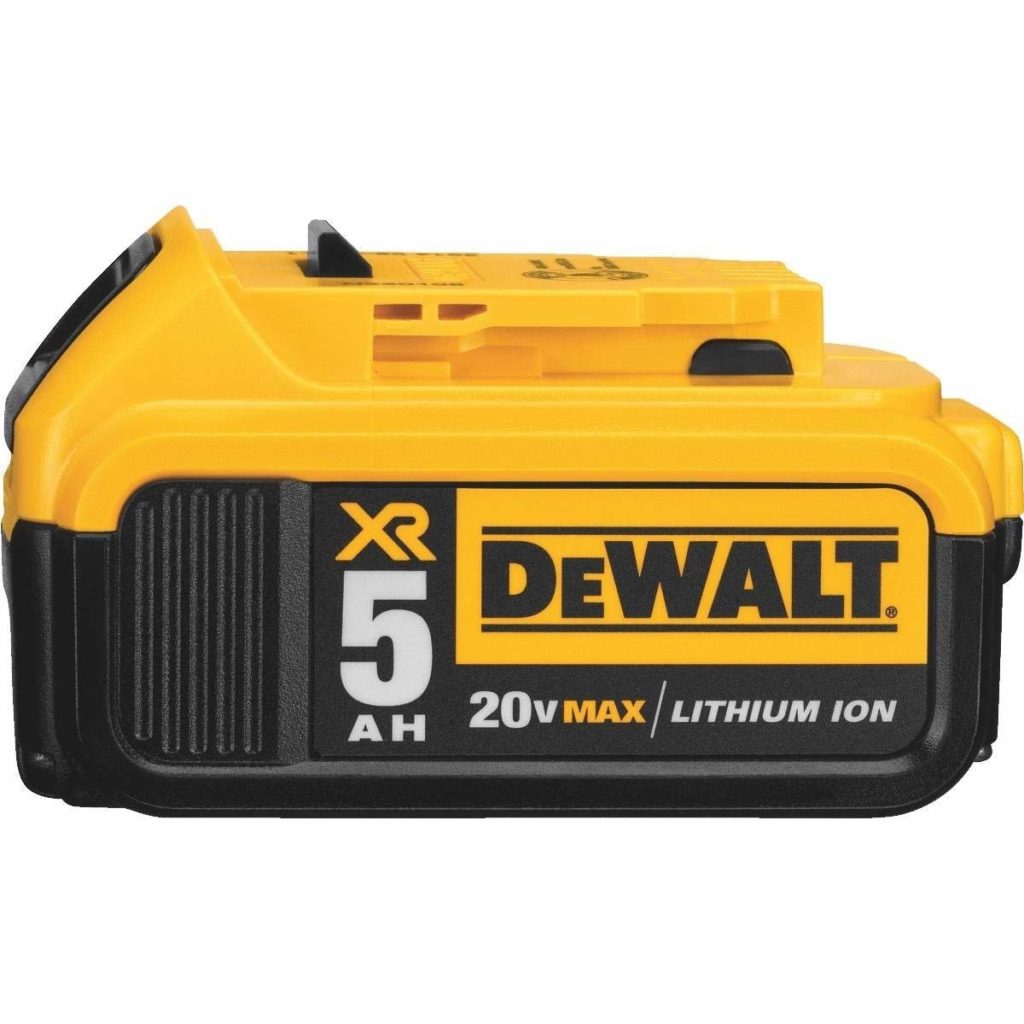 Dewalt’s DCB205 20V 5.0Ah Lithium Battery