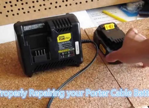 Properly Repairing your Porter Cable Battery and fix its problems