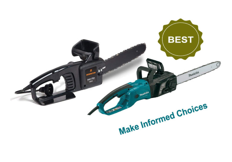 7 BEST ELECTRIC CHAINSAW IN 2022: Make Informed Choices
