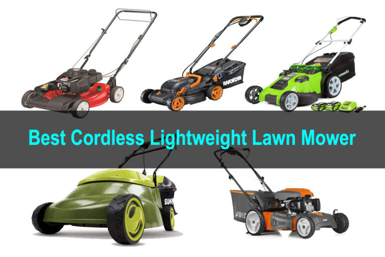 Top 5 Best Cordless Lightweight Lawn Mowers Reviews