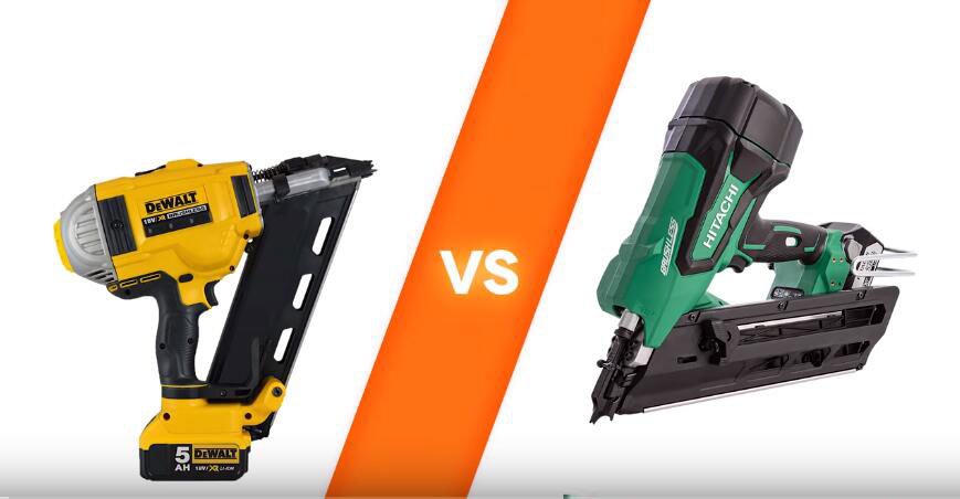 Hitachi vs Dewalt Framing Nailer