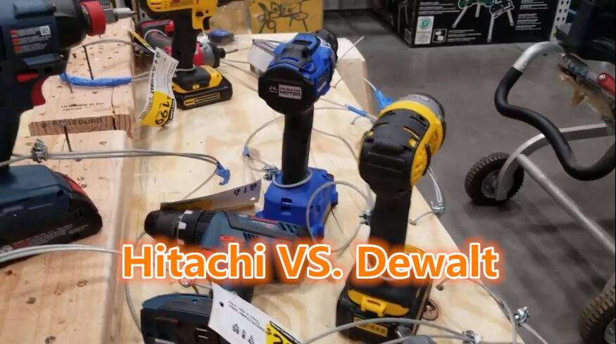 Hitachi vs Dewalt
