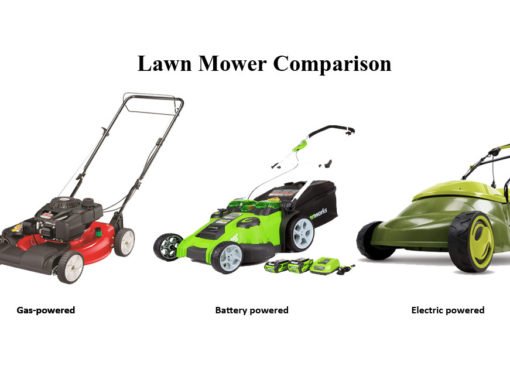 Gas vs. Battery vs. Electric lawn mower comparison