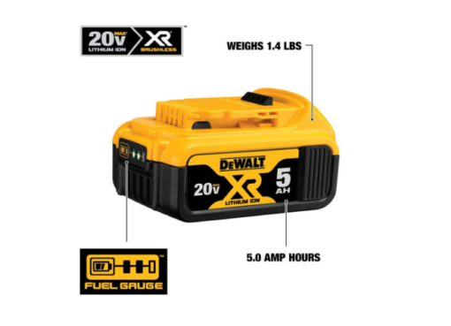Check the Voltage of power tools batteries