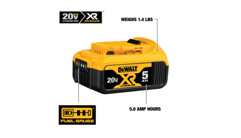 Check the Voltage of power tools batteries