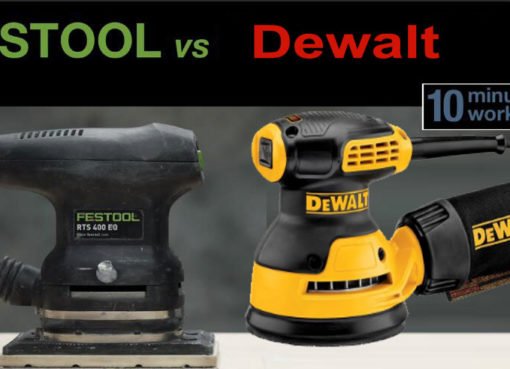 Festool vs Dewalt Sander