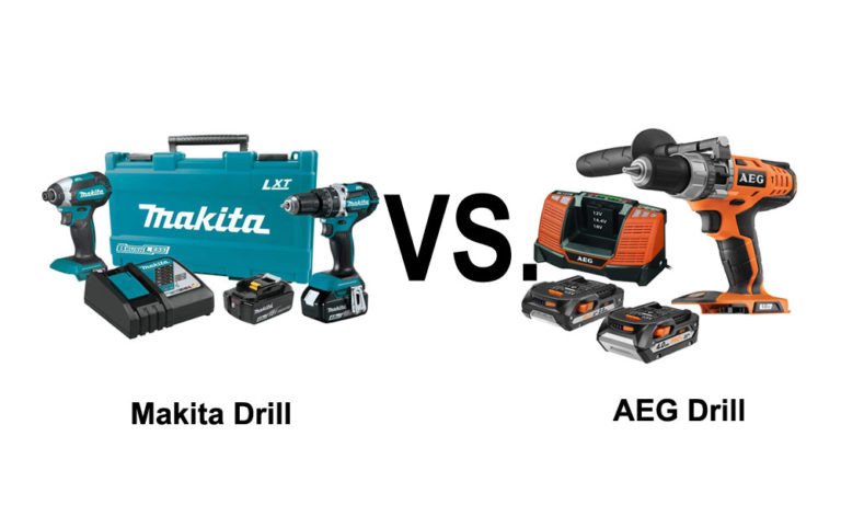 AEG VS Makita 18V Cordless Combo Drill