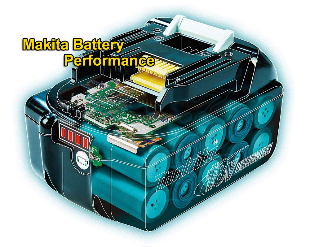 Makita battery Performance-