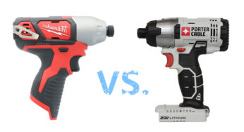 Porter Cable vs Milwaukee – Cordless Drills and Impact Drivers Review