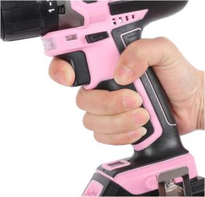 Lightweight drill is built with a ergonomic grip handle