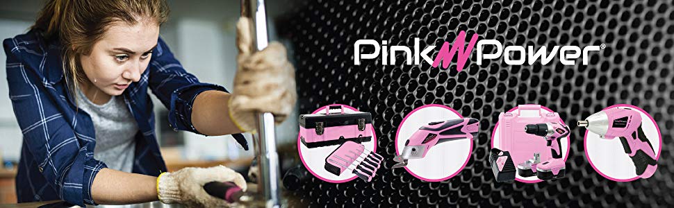 Pink Power PP182LI lightweight drill for a woman