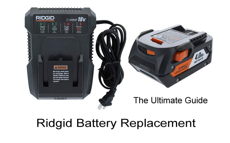best ridgid battery replacement 