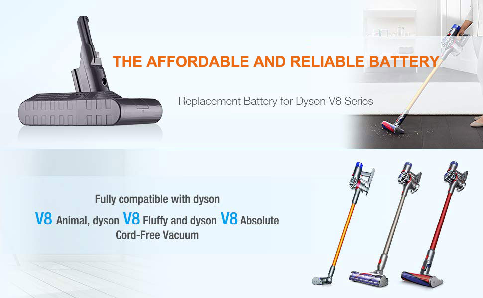 THE BEST DYSON V8 REPLACEMENT BATTERY