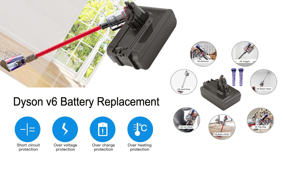 Dyson v6 Battery Replacement