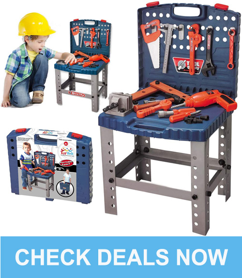 68 Piece Kids Toy Workbench 68 Piece Kids Toy Workbench