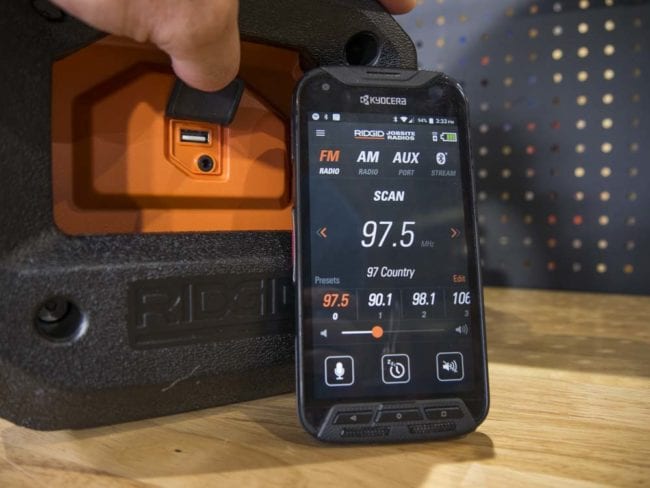 Ridgid Octane Battery App