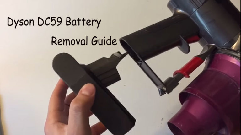 Helpful Dyson DC59 Battery Removal Guide