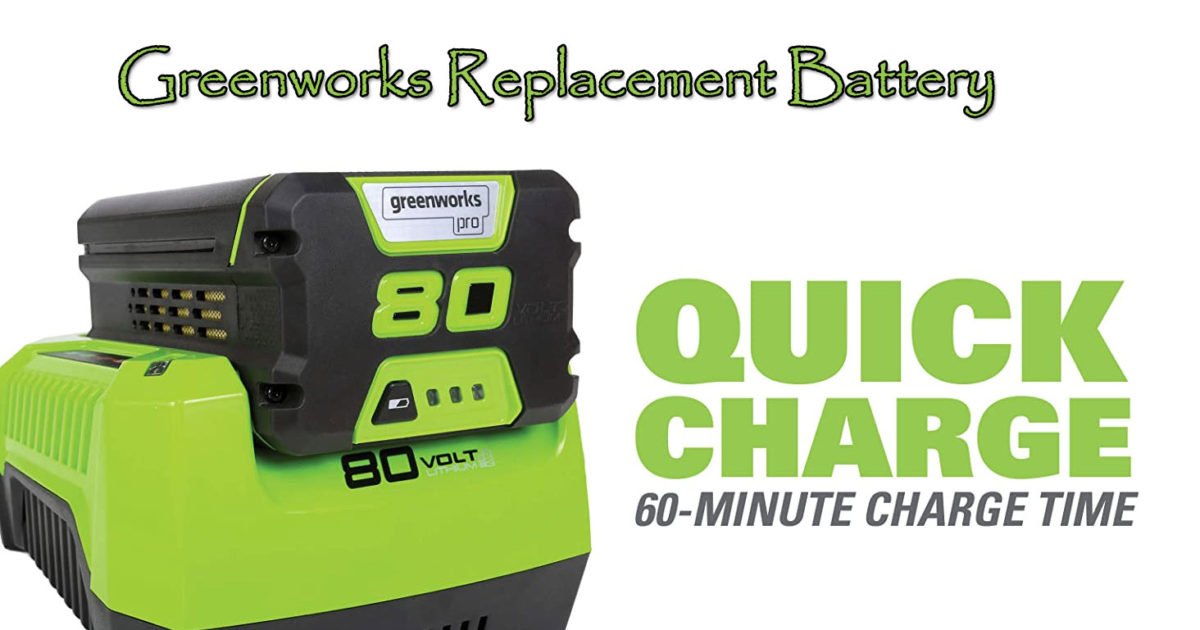 Greenworks Replacement Battery