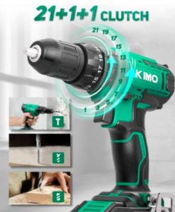 Kimo drill with 3-in-1 Working Mode
