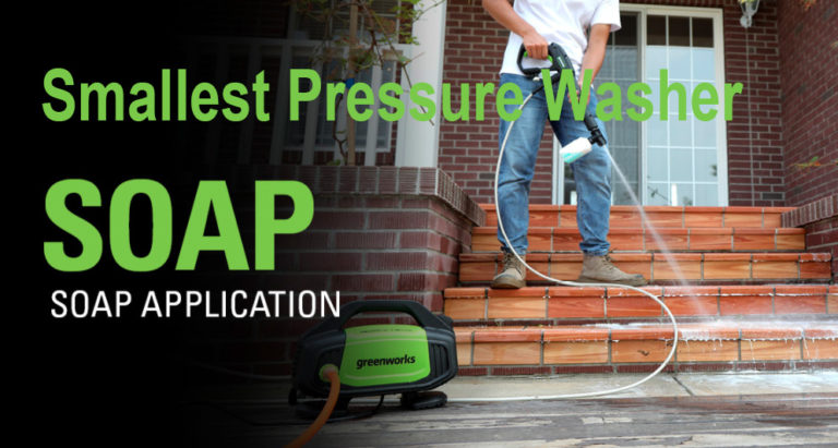 Smallest Pressure Washer: Lightweight and Travel-friendly [4.9 Stars]