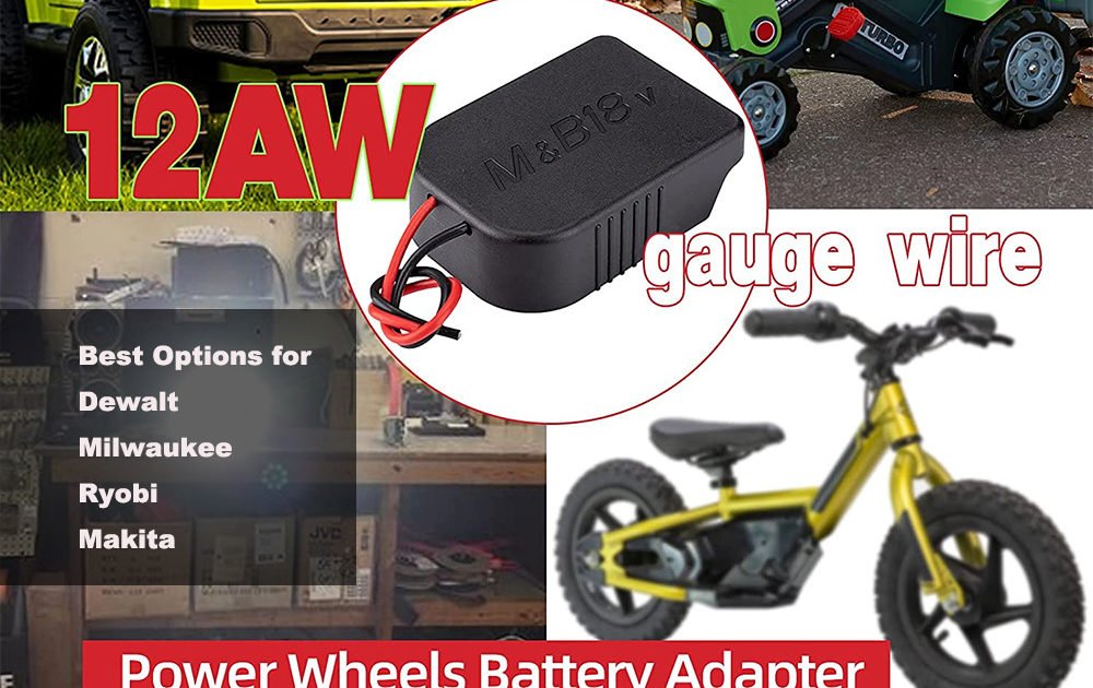 Power Wheels Battery Adapters
