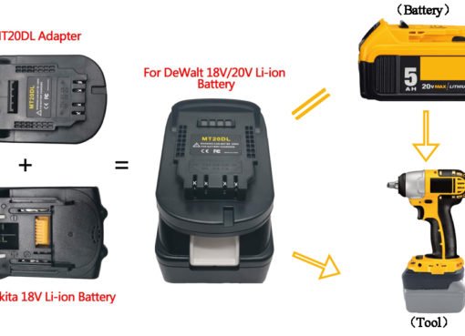 adapter for dewalt battery
